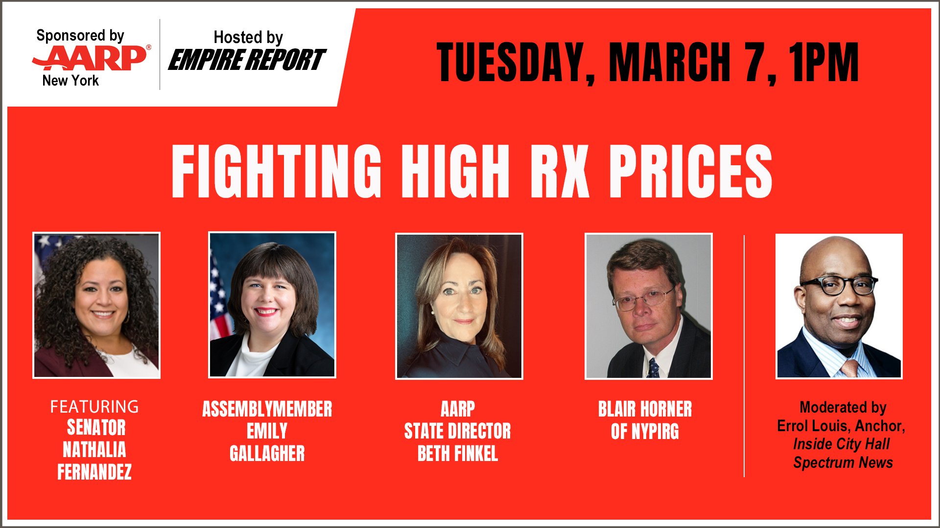 Livestream And Q A Fighting High Rx Prices Empire Report New York