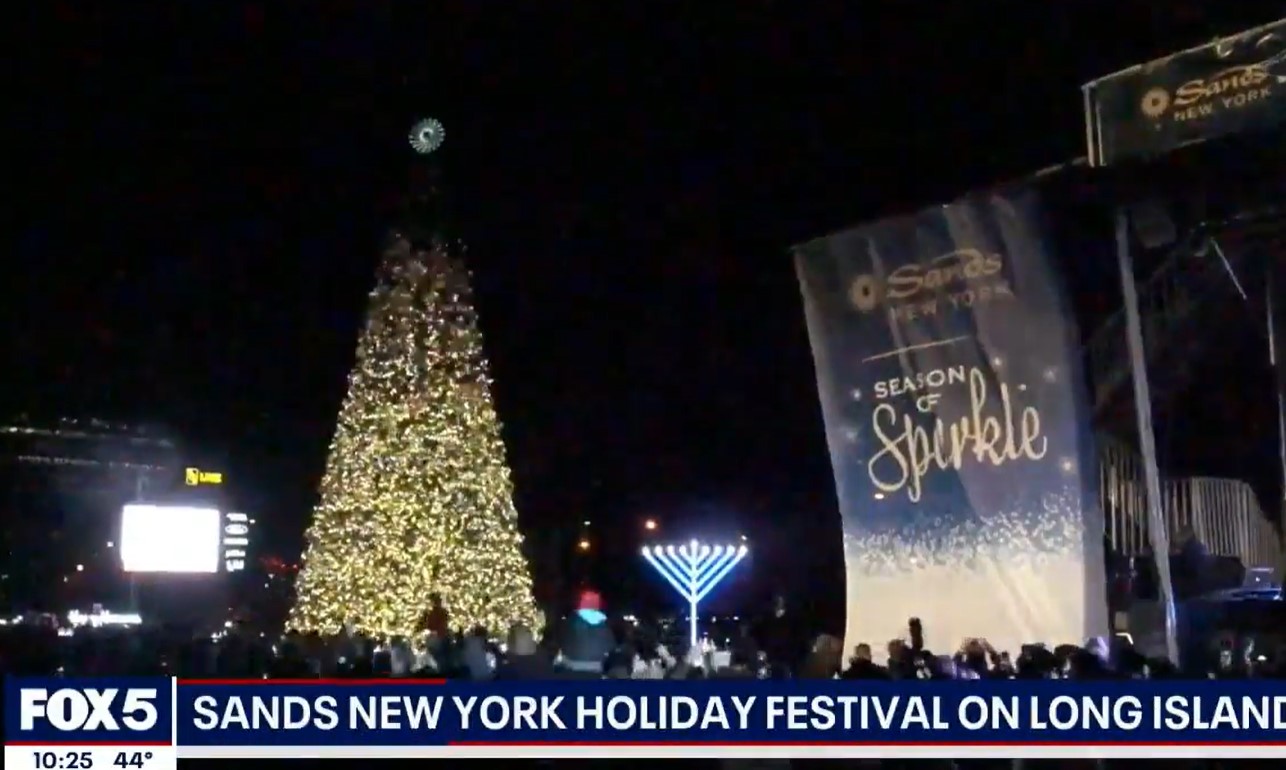 Sands New York Holiday Festival on Long Island Attracts 2,000+ People